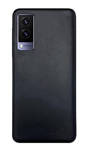 Image of MoreFit Silicon Back Cover for Vivo V2055 6.44 inch - Black