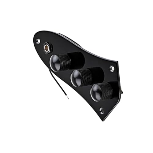 TIDTALEO 耐久性アイアン製ギターコントプレート 軽量コンパクト設計 電気ギター交換用アクセサリー