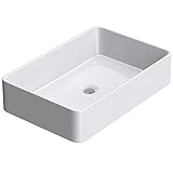 [page_title]-Mai & Mai: Aufsatzwaschbecken aus Keramik, weiß mit Nano-Beschichtung Brüssel105D