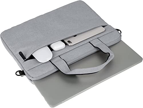 Image of Dynotrek Eiser Laptop Sleeve Messenger Hand Bag with Detachual Shoulder Strap Side Sling Handle Carrying Case Hand Bag | Detachual Shoulder Strap