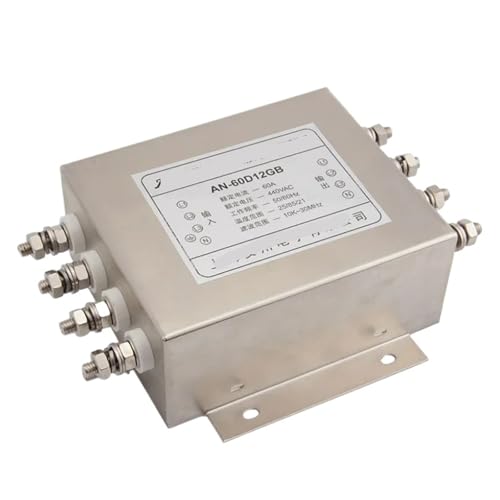 YTMJPQQJI Three-Phase Four-Wire Power Filter 60A 380V/440V AN-60D12GB Bolt-on Filter Inductor