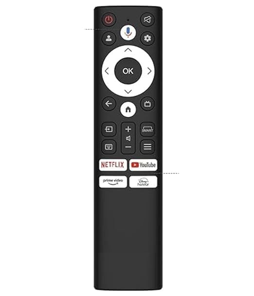 Image of BLACKSHEEP Remotes Compatible for Acer Smart Android TV - Replacement for Acer I & H Series LED FHD 2K 4K UHD Models (32-75 Inch) | Without Voice Command /Non-Voice Remote