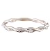 Promsup Women Fashion 14K Solid Rose Gold Stack Twisted Ring Wedding Party Women Jewelry (7)