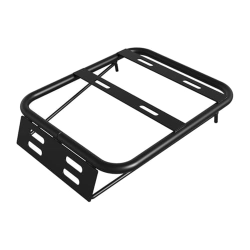 Porte-bagage moto avec support de montage renforcé et système de fixation par vis