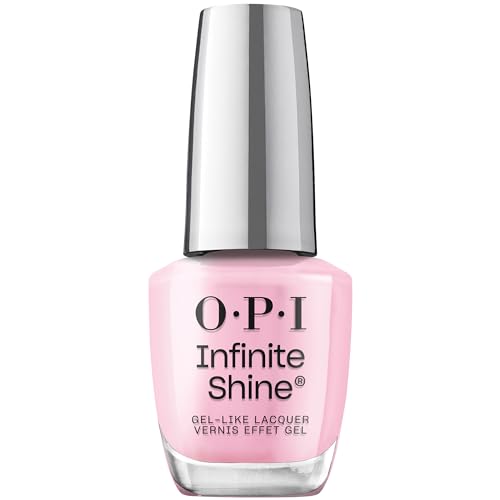 OPI Infinite Shine, Esmalte de Uñas Rosa, Efecto Gel y de Larga Duración, Tono Faux-ever Yours (15 ml)