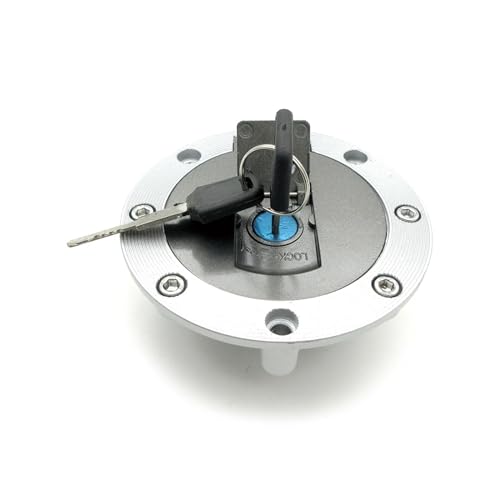 For XJR400 1996-2002 XJR1200 1994-1998 XJR1300 オートバイ点火キースイッチシートロック燃料タンクガスキャップカバー部品セット(Tank Cap Lock)