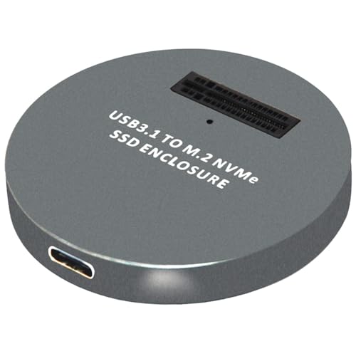 Caja externa para SSD M.2 NVME PCIe a USB 3.1 Tipo C miniatura 4