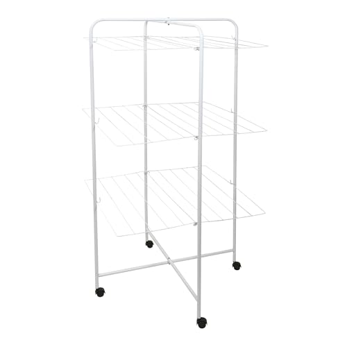 MSV Tendedero Torre 3 Niveles 23M Acero Blanco