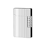 Lighters Soft Flame Lighter Traditional Flame Cigar Lighter with Adjustable Flame Dial Vertical Igni