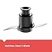 BLACK+DECKER 8-Cup Food Processor, Easy Assembly, Stainless Steel S-Blade, Shred, Slice, Chop, Puree, 450W Motor
