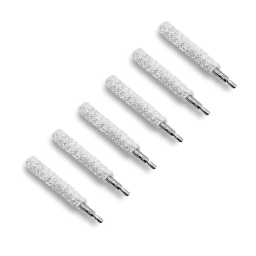 XXLIYA 22 Caliber Cleaning Kit 6PCS Cotton Mop Brush Pistol Cleaning Kit for 22 Cal Rifle Shotgun Bore Brush Handgun Gun Chamber Cleaner Firearm Maintenance Accessories