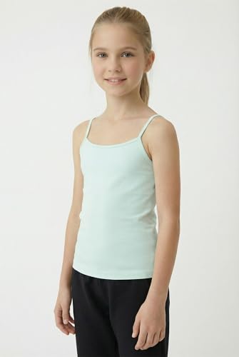 Image of Kurve Girl's Sleeveless Tank Top - Stretch Undershirts Cami Camisole, UV Protective Fabric, Rated UPF 50+ (Made in USA)