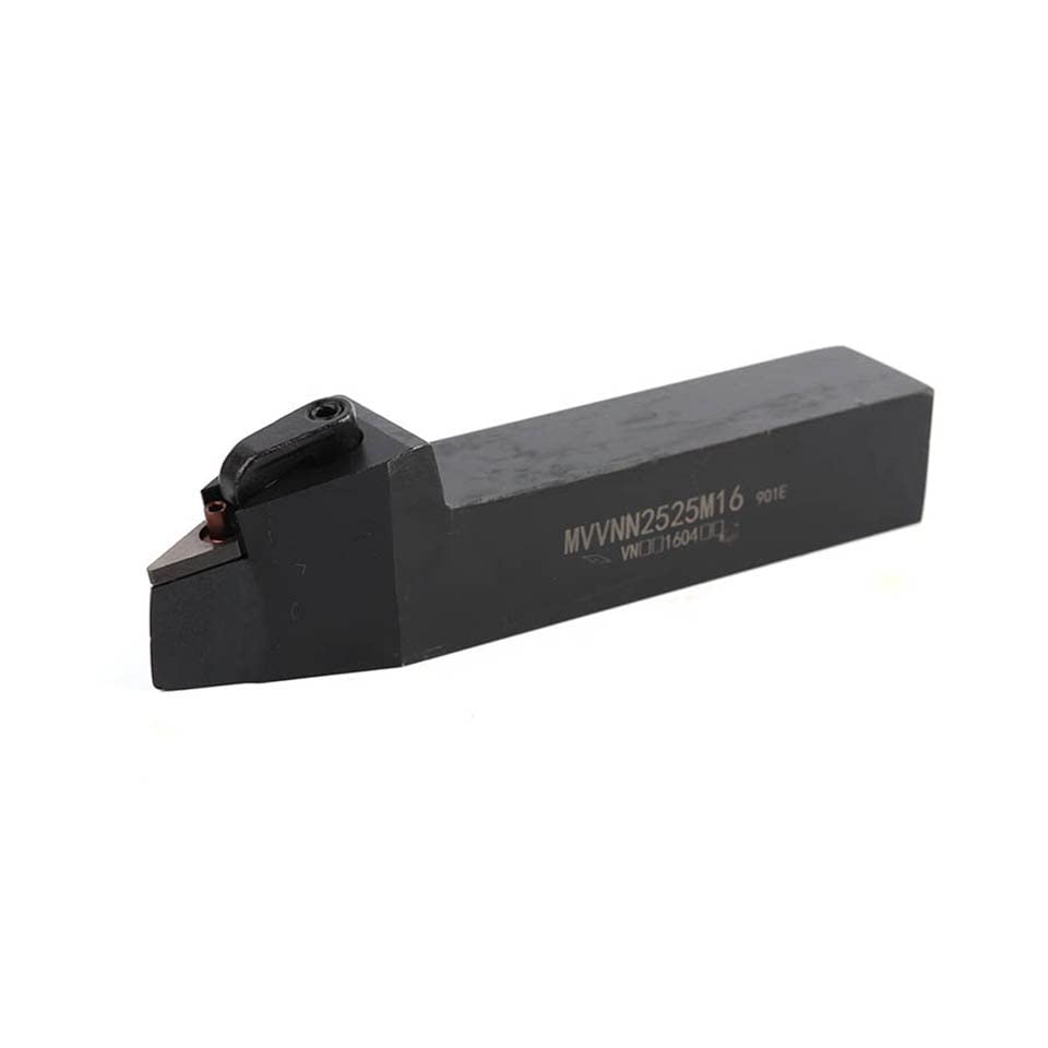 1pc MVVNN1616K16 MVVNN2020K16 MVVNN2525M16 External Triangul Turning Tool Holder Used for VNMG16 Carbide Inserts Lathe Cutting Tools(MVVNN1616K16)