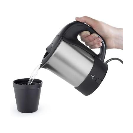 Lakeland Travel Kettle Set with Beakers, Spoons, Divided Container & Bag