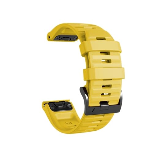 QuickFit 22mm 26mm VRc[g[Xgbv Fenix 7X 7 6X Pro Epix Pro Gen 2 47mm 51mm//Fenix 6Pro 5X 5Plus vohƌ݊܂(Yellow,QuickFit