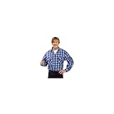 Planam Größe 49/50 Herren Hemden Flanellhemd 2001 blau Modell 0450