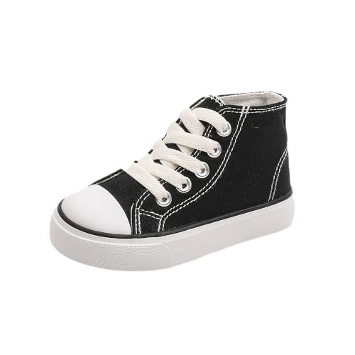 Kids Canvas Shoes Boys Girls High Top Canvas Slip On Sneakers