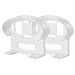 Produktbild Benkeg Wall Mount Holder for Orbi RBK50 AC3000, RBS50, RBS40, RBK40 AC2200 Home WiFi System (2 Pack)