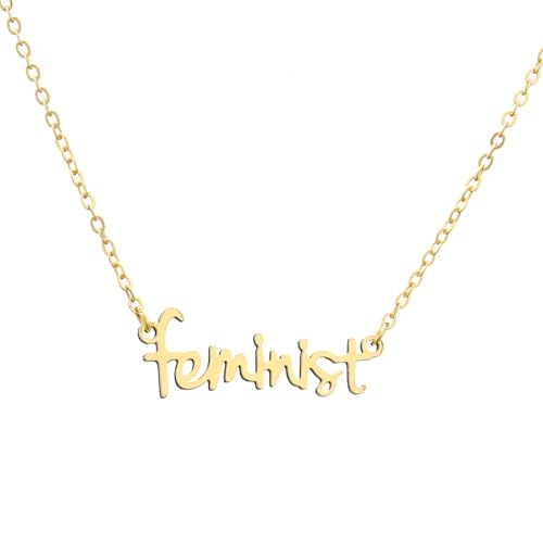 Collier féministe pour célébrer la femme forte qui est en vous au quotidien