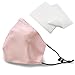 Produktbild SILKIST Unisex Mundschutz Maske 100% Seide 3-lagiger Mund- & Nasenschutz [Verstellbare Ohrschlaufen & Nasenbügel] Wiederverwendbar, Atmungsaktiv & Hautfreundlich - Jetzt Farbe wählen