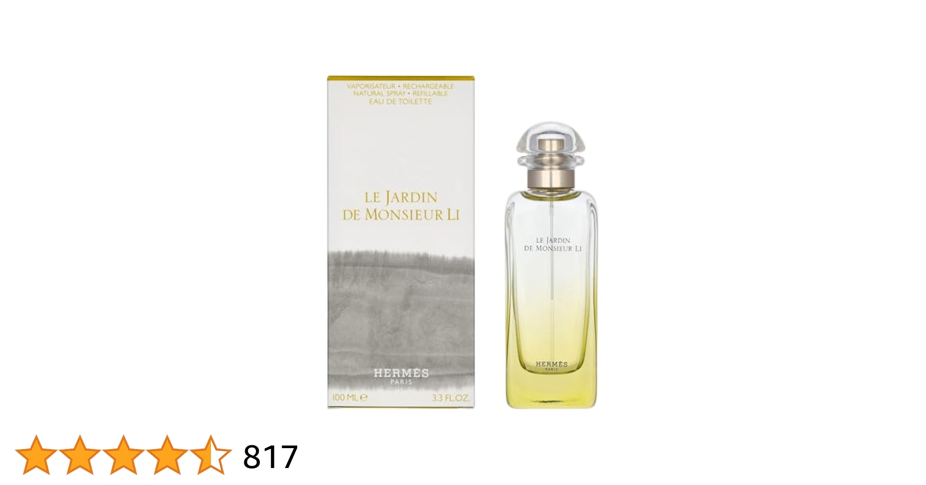 [正規品] HERMÈS DE MONSIEUR LI 100ml Le Jardin de Monsieur Li Eau de toilette - 3.38 fl.oz