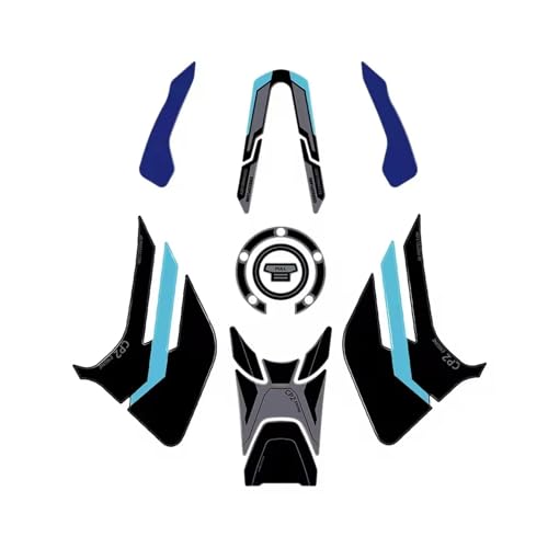 Grip de traction MT07 2024 antidérapant protection réservoir moto 3D