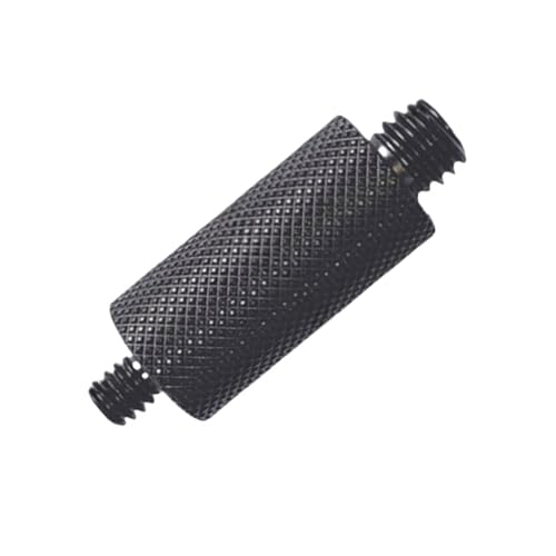 Aluminum Tripod Conversion Screw with Antislip Knurled Grip Design 1/4 Screw