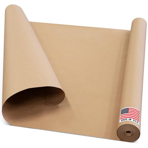 Brown Rosin Paper Roll - Heavy-Duty Surface Protection