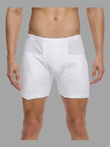 Image of RAMRAJ COTTON Men Cotton Trunks - Multicolor| Outer Elastic Waistband With Double Side Pockets