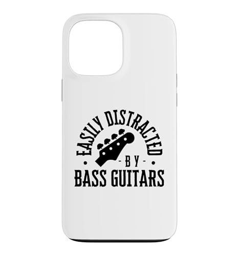 Easy Distracted By Bass Guitars �ʔ����x�[�X�v���[���[ �X�}�z�P�[�X iPhone 13 Pro Max �p