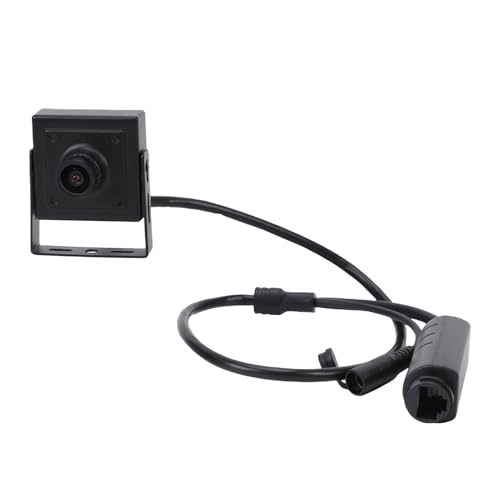 Tonysa Caméra PoE Intérieure 1080P avec Détection Humaine, Petite Caméra IP de sécurité 2MP Intégrée avec Micro avec Audio, Compatible Plug & Play pour la Surveillance de la Maison, du (3MP)