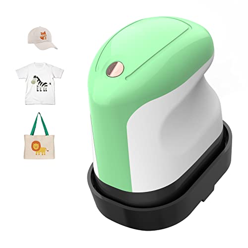 YLSCI Presse à Chaleur Mini EasyPress, Presse à chaud portable Presse de transfert pour vêtements, t-shirts, chaussures, chapeaux Cover