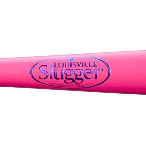 Louisville Slugger Genuine Mix Maple Baseball Bat - Pink/Metallic Red, 31" - image 6