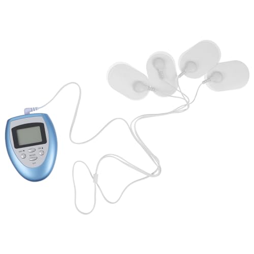 Imagen de Hemobllo Masajeador Cervical Eléctrico Azul para Cuello y Espalda Aparato de para Aliviar Tensión Muscular y Reducir Grasa Subcutánea Uso Doméstico Viaje