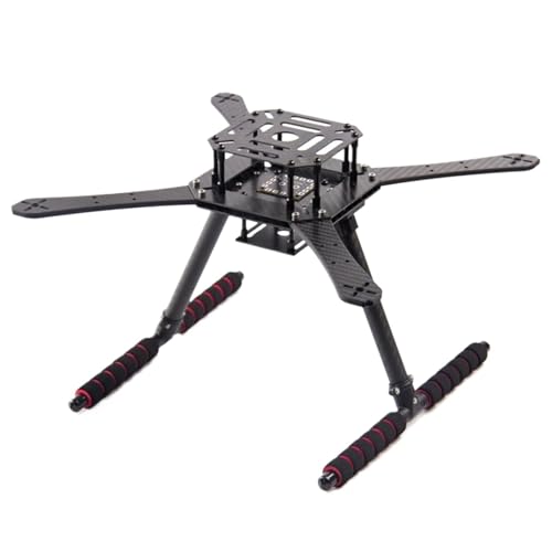 �J�[�{���t�@�C�o�[ �N�A�b�h���[�^�[ �t���[���AQ380 Q350 8/9/10 �C���` ���[�V���O UAV �p�I�[�v���\�[�X�����ϐ��Z���^�[�{�[�h(380mm 10mm Tripod)