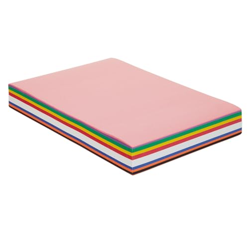 Colorations 12 x 18 Mediumweight Construction Paper Assorted Colors - 300 Sheets Bulk Pack Art Paper Arts and Crafts School Supplies Drawing Coloring Painting 3D Art