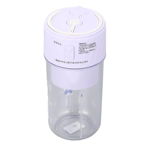 Misturador de Suco de Frutas, Liquidificador Portátil Fácil de Limpar, Seguro, 10 Lâminas, Recarregá