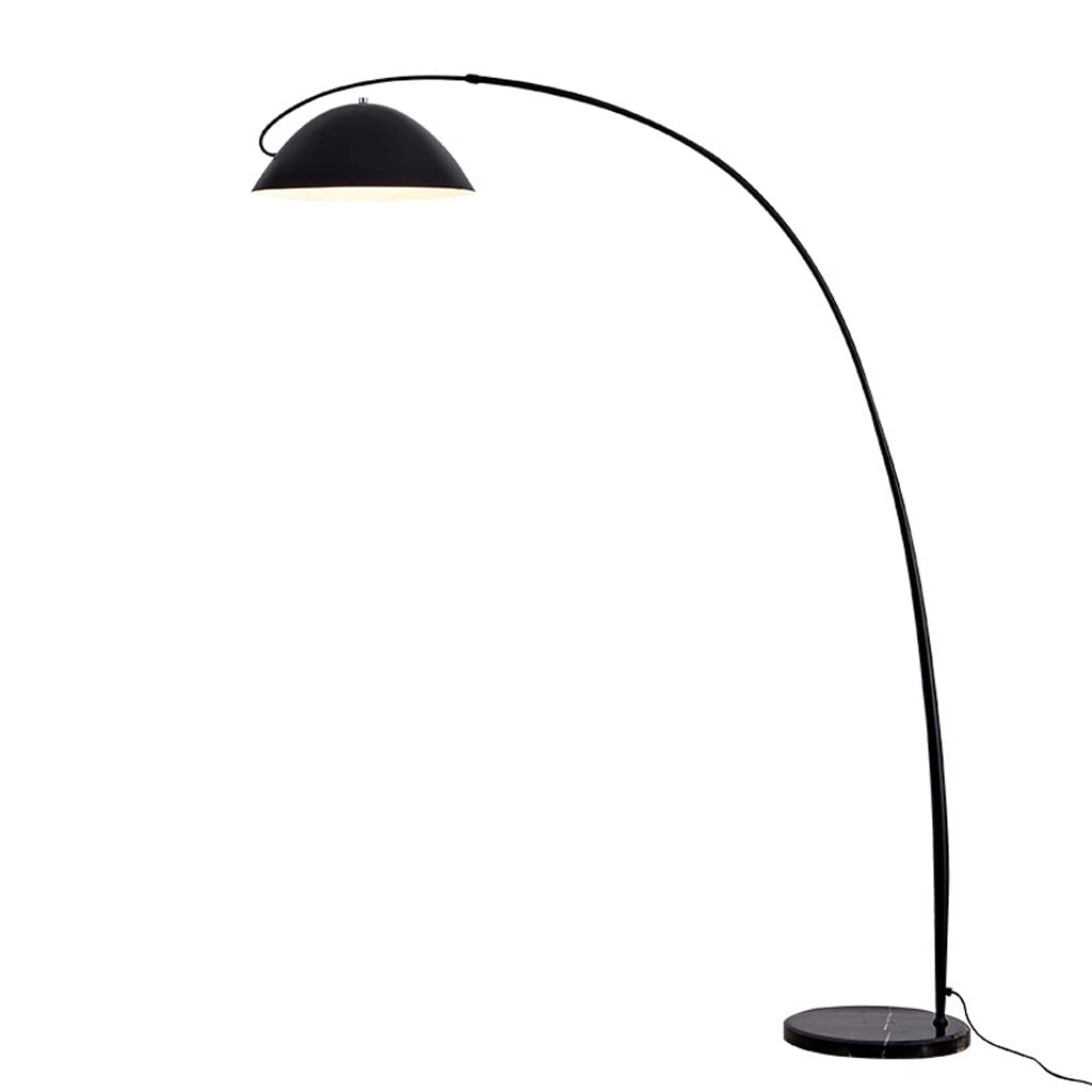 Lampadaire en arc pour salon pour éclairer sans encombrer la table