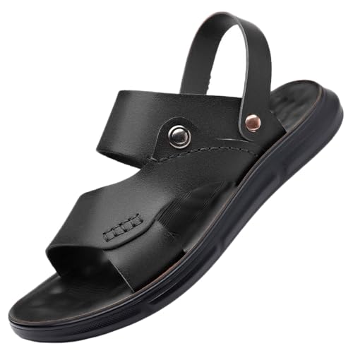 Men's Water Sandals Waterproof Comfort Sandals Adjustable Athletic Outdoor Sandals for Summer Beach Trail Walking