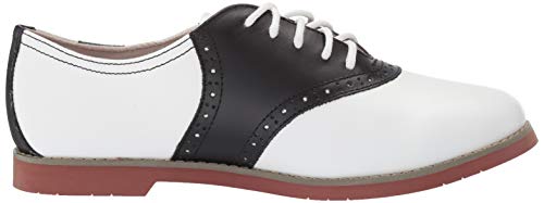 Eastland Women's Sadie Oxford, Black/White, 8 Medium Us #TOP5