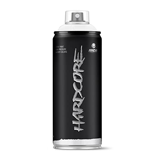 Image of Montana MTN Spain Hardcore Spray Paints, 400 ml (Matte White)