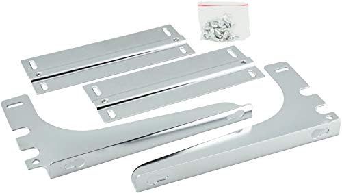 Hardware Resources Door Mount Kit for CAN-EBM Series, Polished Chrome
