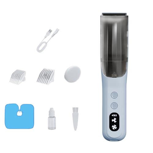 Cortacésped eléctrico para – Cortacésped de pelo impermeable, herramienta de aseo inalámbrica silenciosa, corte de seguridad recargable, funcionamiento silencioso | Equipo Essentials para