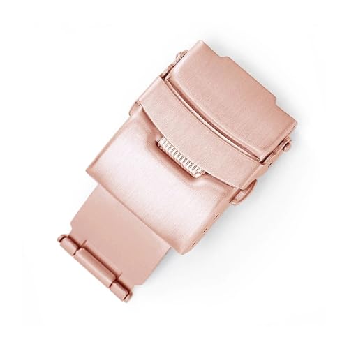 Bracelet de montre en acier inoxydable élégant et durable pour boîtier 16mm à 22mm