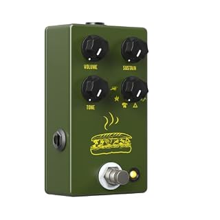 JHS Pedals Muffuletta Fuzz, vert kaki - Les Beatles, Paul McCartney, John Lennon, RIngo Starr, George Harrison JHS Pedals Muffuletta Fuzz, vert kaki – Image 3