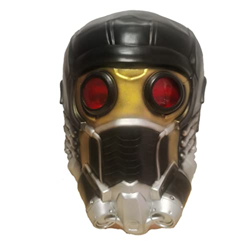 Hcoser Guardiani della Galassia Star-Lord Maschera Casco Lattice Cosplay Costume