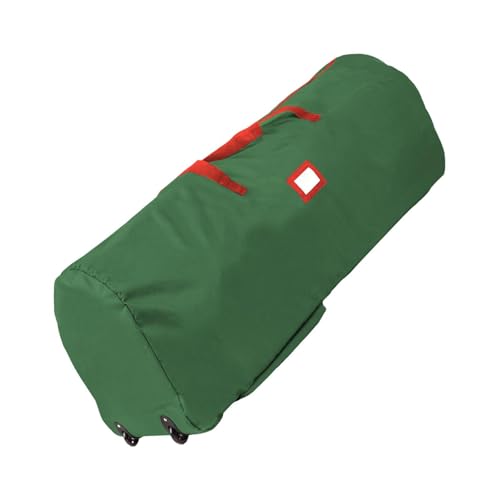 Bolsa para árbol de Navidad con ruedas: guarda y protege tus adornos en el trastero sin esfuerzo