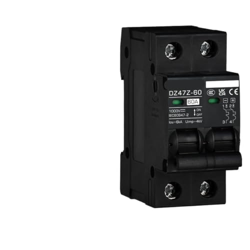 Disjoncteur solaire DC 1000V pour éviter la surchauffe de votre système de batterie domestique