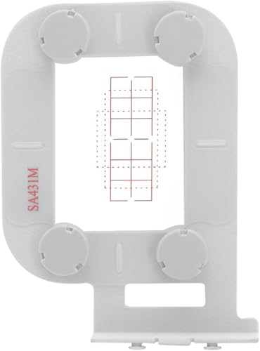 Image of Sew Tech Embroidery Hoops for Brother SE600 SE400 SE625 SE425 PE550D PE540D PE535 PE525 PE500 Innovis Babylock Brother Embroidery Machine Hoop (3in1-AM-MS-FBA)