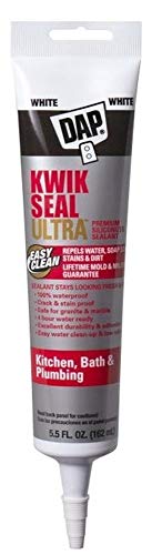 DAP Inc 18914 24 Pack 5.5 oz. Kwik Seal Ultra Premium Siliconized Sealant, White